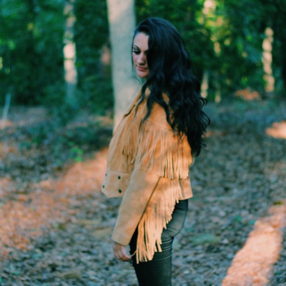 COPY - 1970’s Tan Vintage Suede Fringe Jacket